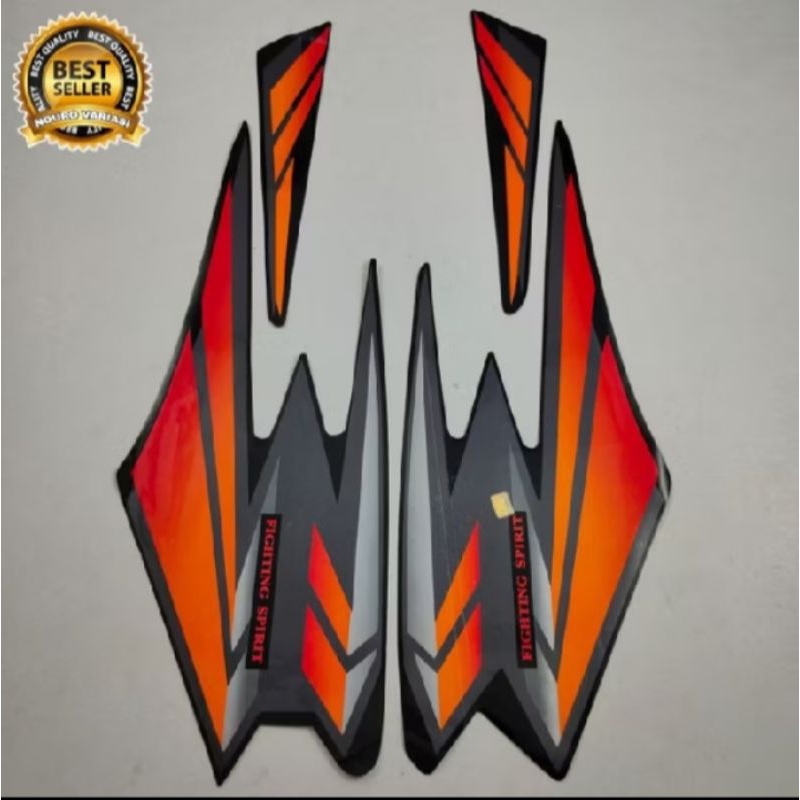 STRIPING YAMAHA RX KING TAHUN 2002 FULLSET OREN