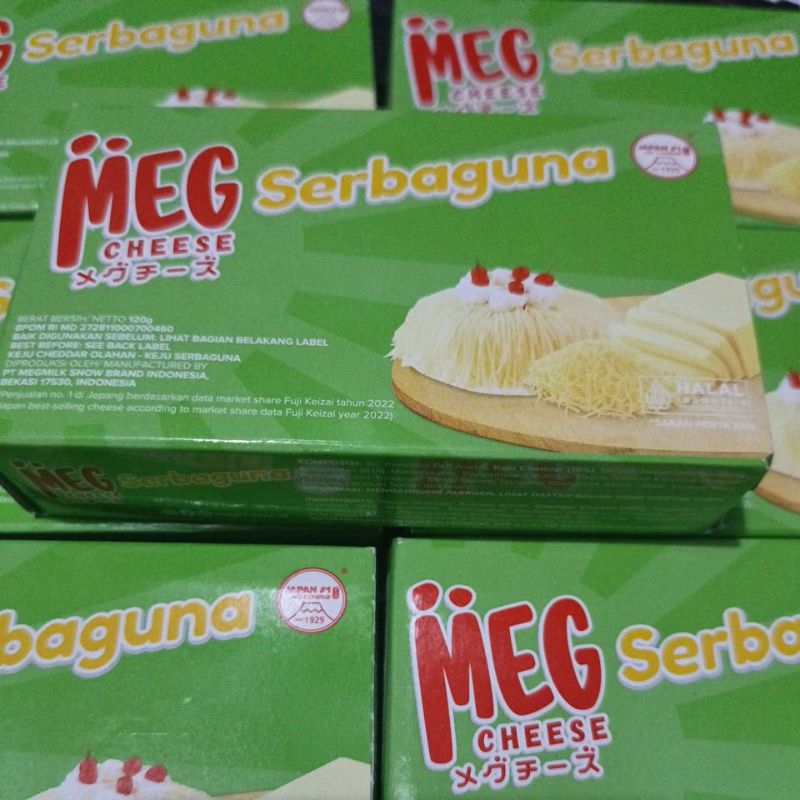 

MEG Cheese Serbaguna Keju Parut no1 di Jepang 120gr