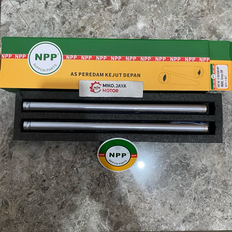 AS SHOCK SHOK DEPAN 61100-K93 SCOOPY ESP 2017-2020 RING 12 ORIGINAL NPP