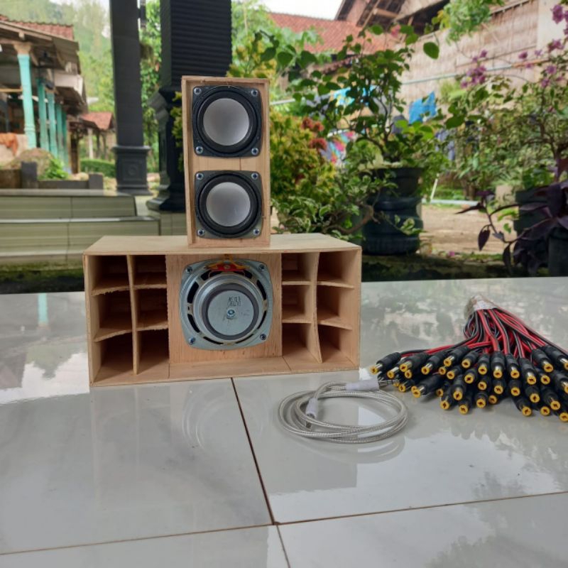 Sound miniatur Box TH-N MAX 3inch+ middle 2 inch+ speaker 3 inch dan 2inch