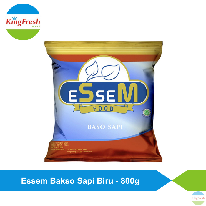 

Essem Baso Sapi biru 50Butir/800gram