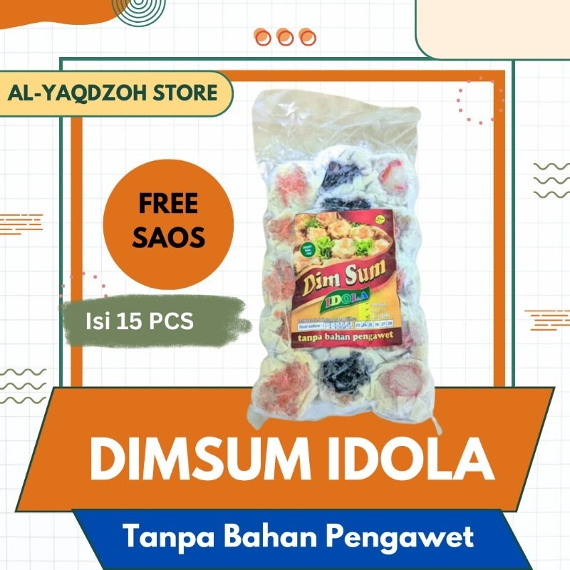 

Dimsum IDOLA | Ukuran BESAR | FROZEN FOOD | isi 15 PCS + FREE SAOS