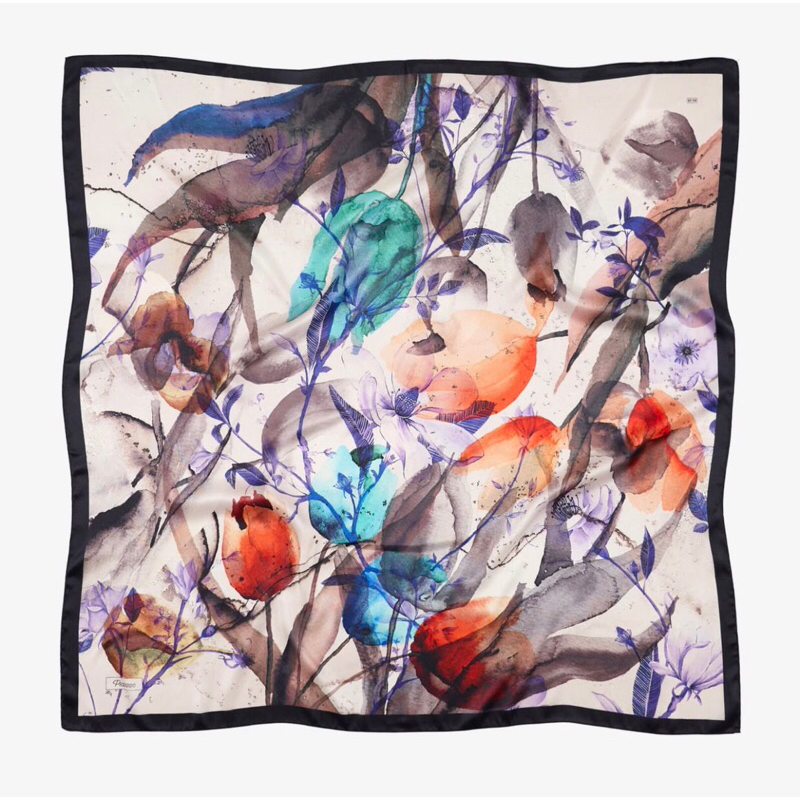 Picasso Milano Hijab Segi Empat Rayon Silk Crystal 90cm PIM90R141