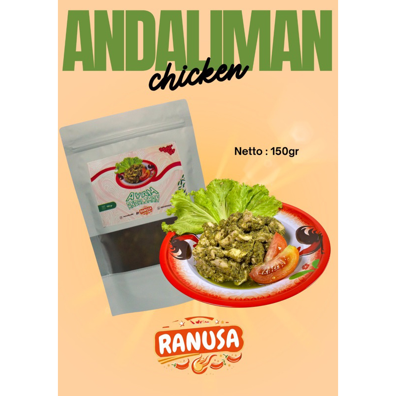 

Ayam Sambal Andaliman khas Medan Lauk sambal Halal 150 gr