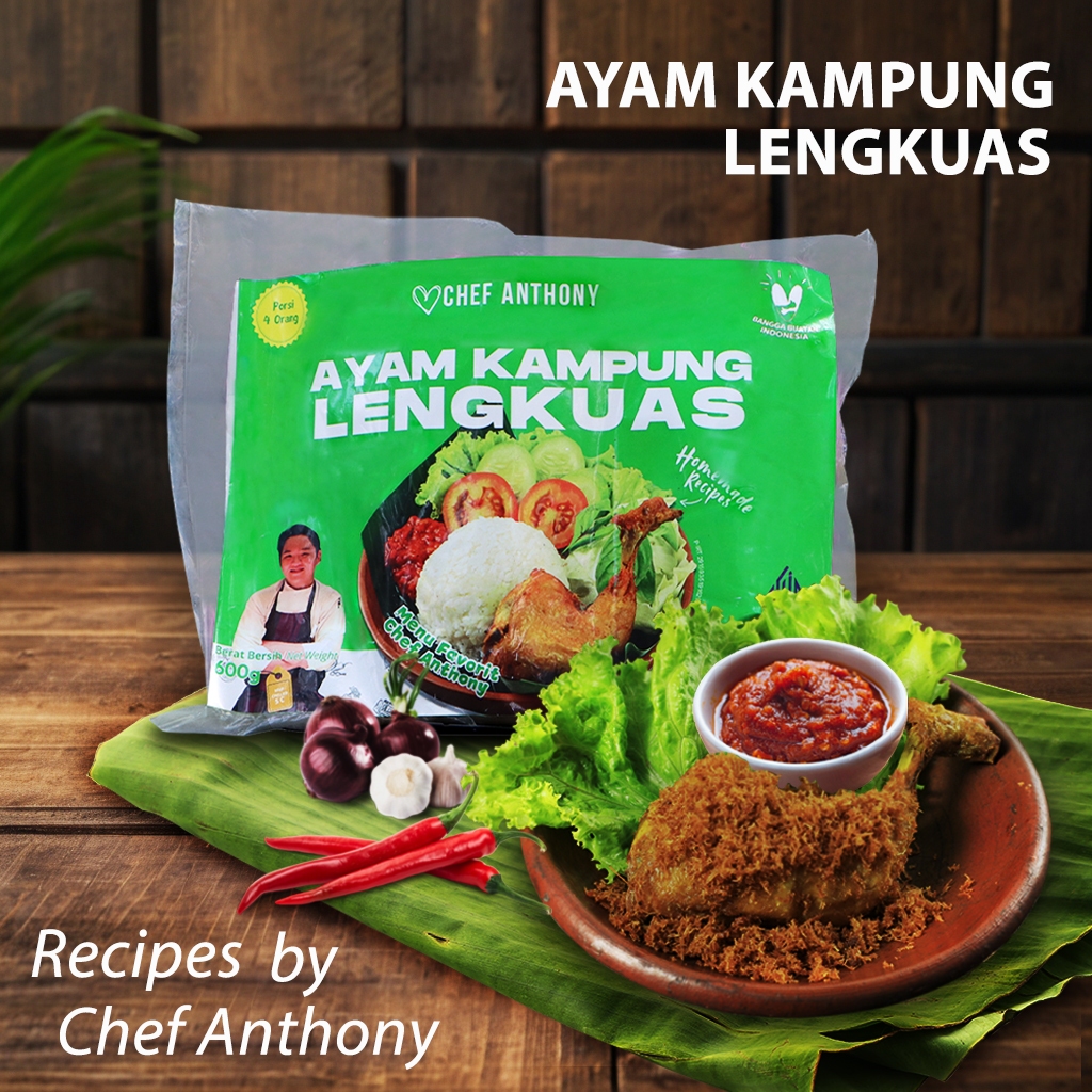 

Ayam Goreng Kampung Ungkep Bumbu Kuning by Chef Anthony–1 Ekor Resep Otentik Praktis Tanpa Pengawet