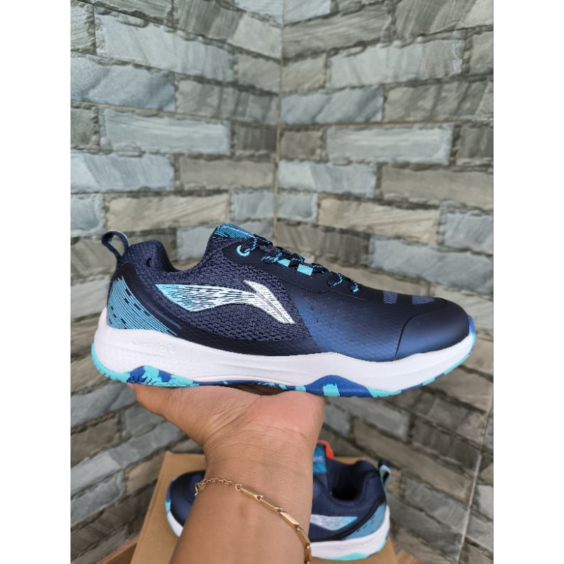 RB Sepatu Badminton LINING HYPERSONIC ll FREE KAOS KAKI Sepatu Badminton Pria Wanita