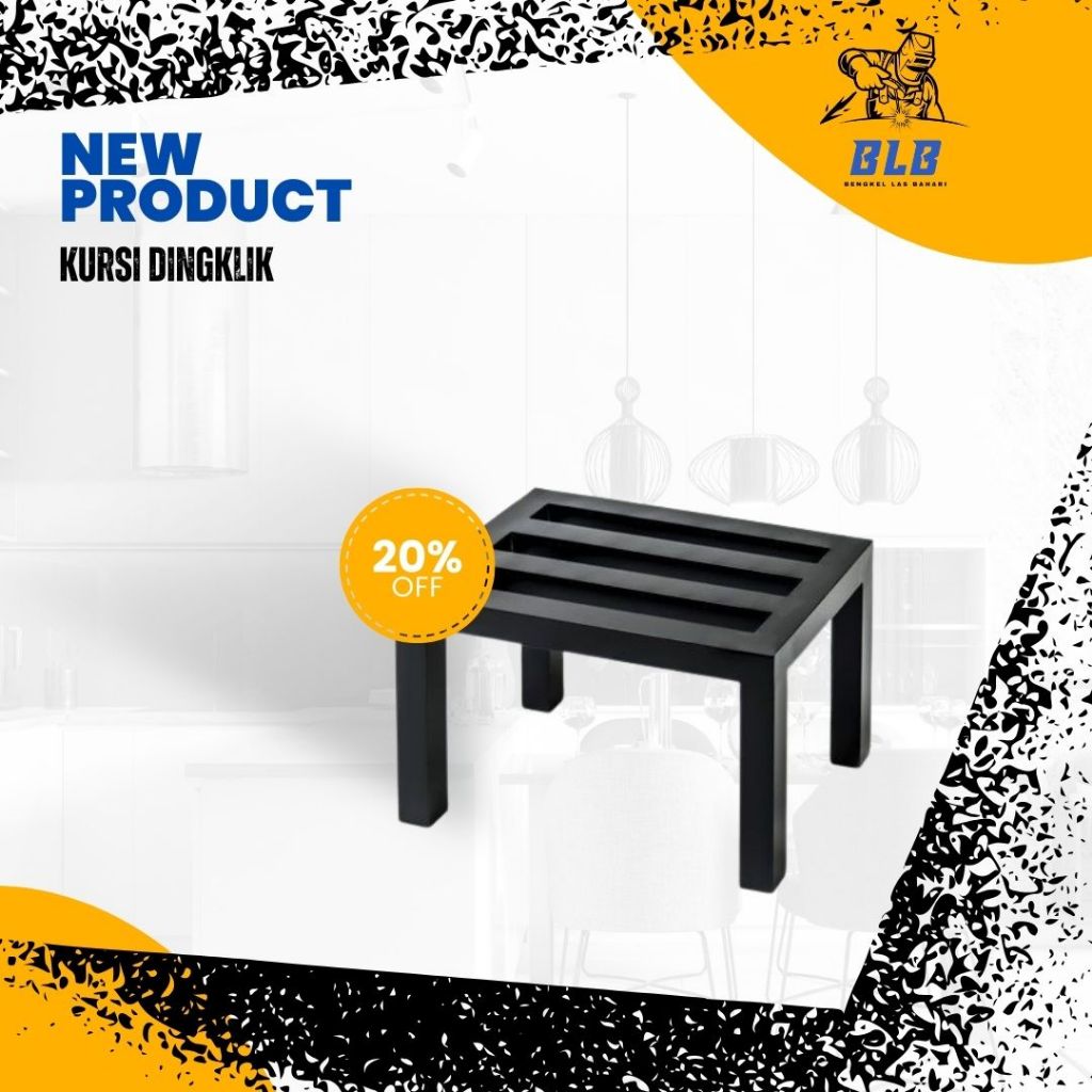 Kursi Besi Kecil-Kursi Dingklik