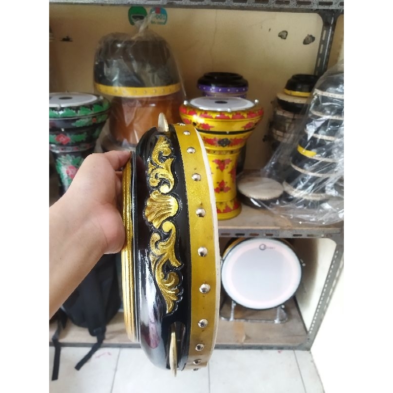 Rebana Hadroh Ukir kencer Kuningan