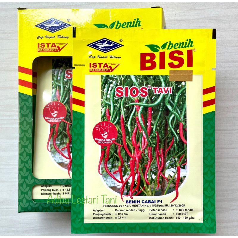 BENIH CABE KERITING SIOS TAVI F1 10 GRAM