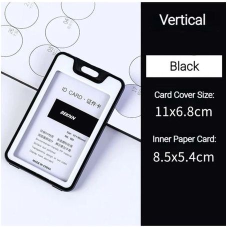 

ID Card Cover Vertical 2 sisi