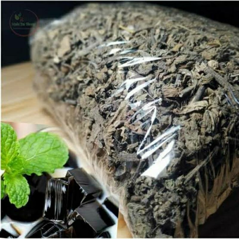 

Daun Cincau Hitam Kering | Daun Janggelan | Black Gress Jelly