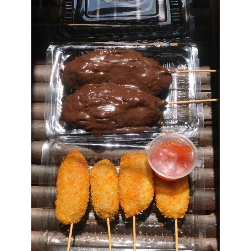 

paket hemat! 2 corndog mozarella,4 corndog sosis