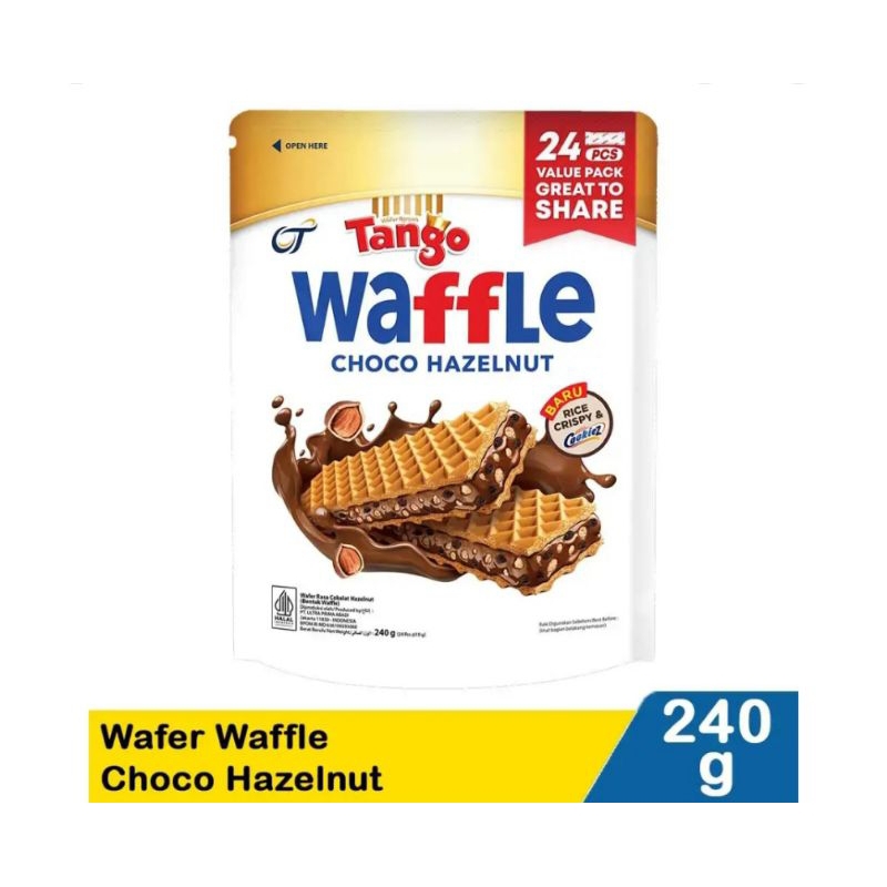 

Tango Waffle Waffer Cokelat Hazelnut 24x10gr