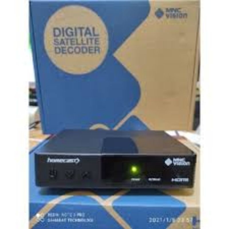 DECODER, Receiver HD/HDMI MNCVISION/INDOVISION/TOP TV/OKE VISION/JAWARA VISION+ kabel HDMI + kabel R