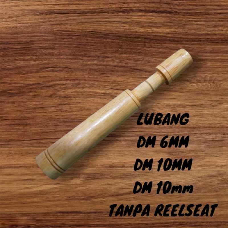 GAGANG JORAN WADER KAYU POLOS tnpa reelseat