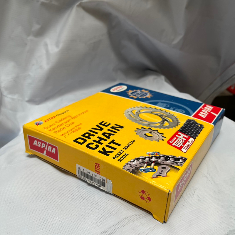 Gearset Gear Set Supra X, Supra 100, Supra Lama Astra Aspira Orignal “Kode Part KEV”