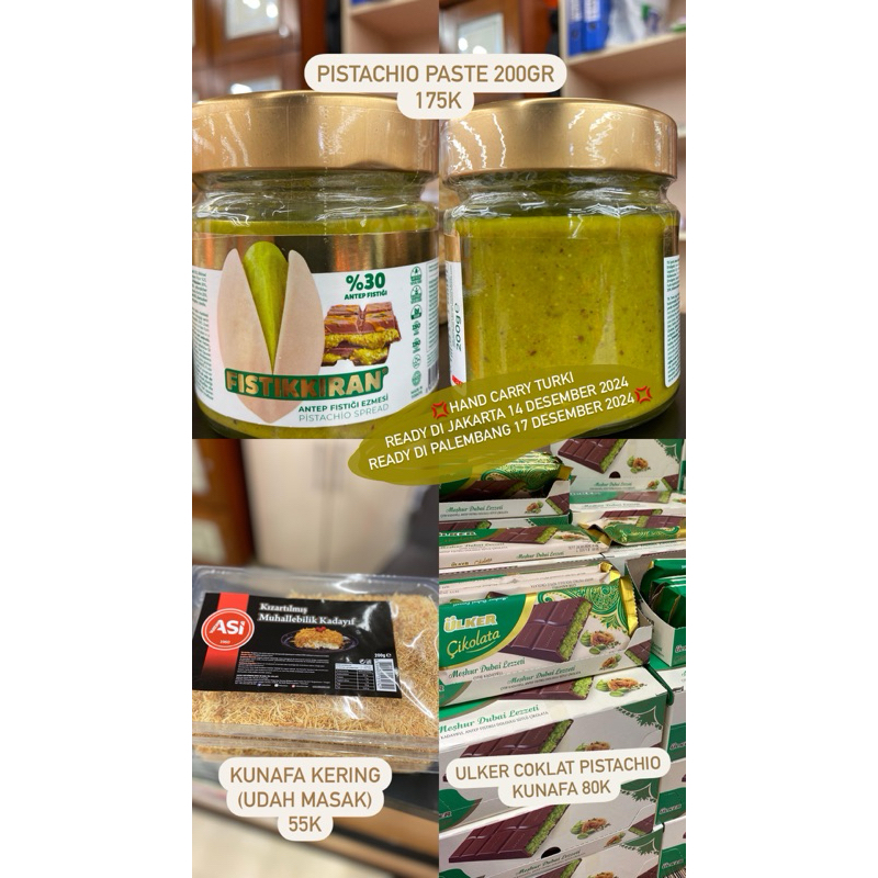 

PISTACHIO//KUNAFA//COKLAT PISTACHIO KUNAFA