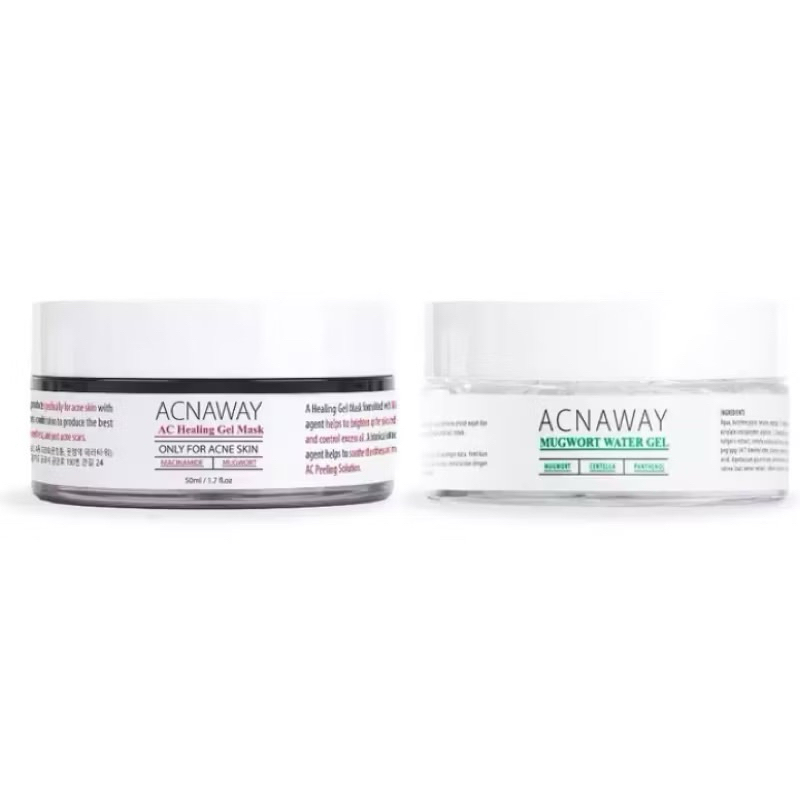 ACNAWAY Mugwort Gel Mask + Mugwort Gel Moisturizer