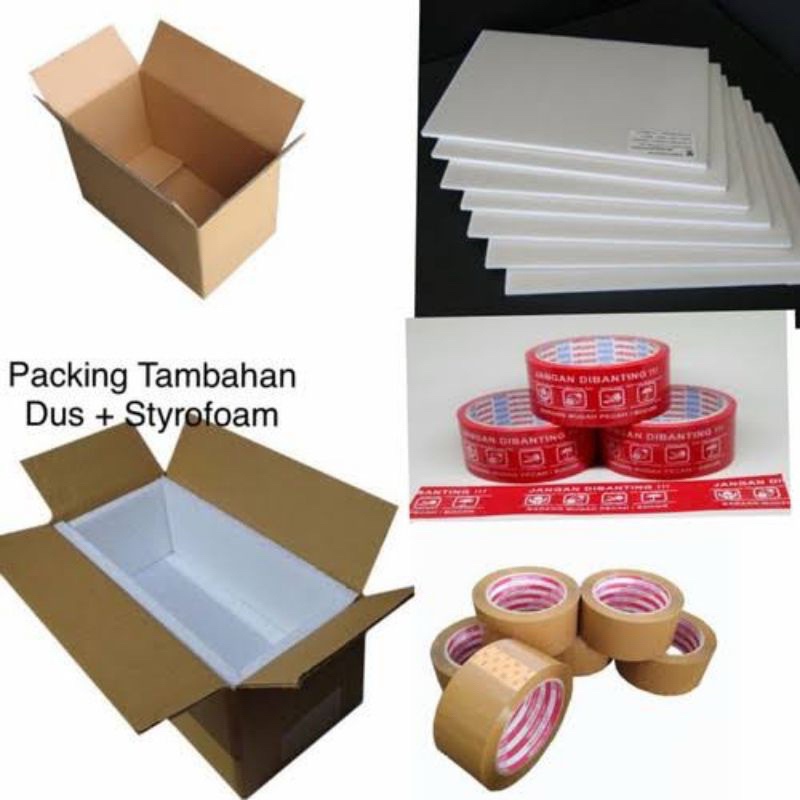 

bergaransi packing tambahan sterofoam
