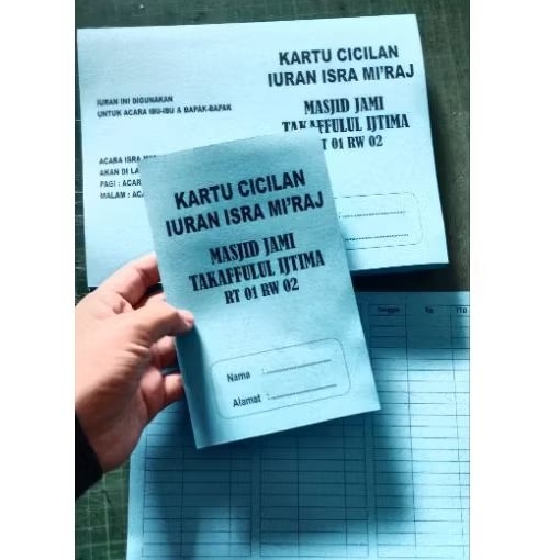 

Kartu Iuran / Kartu Cicilan