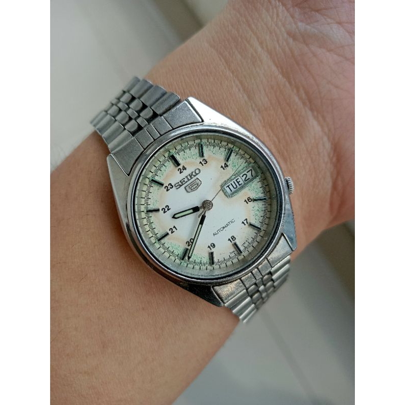 jam seiko 7s26 original aging dial
