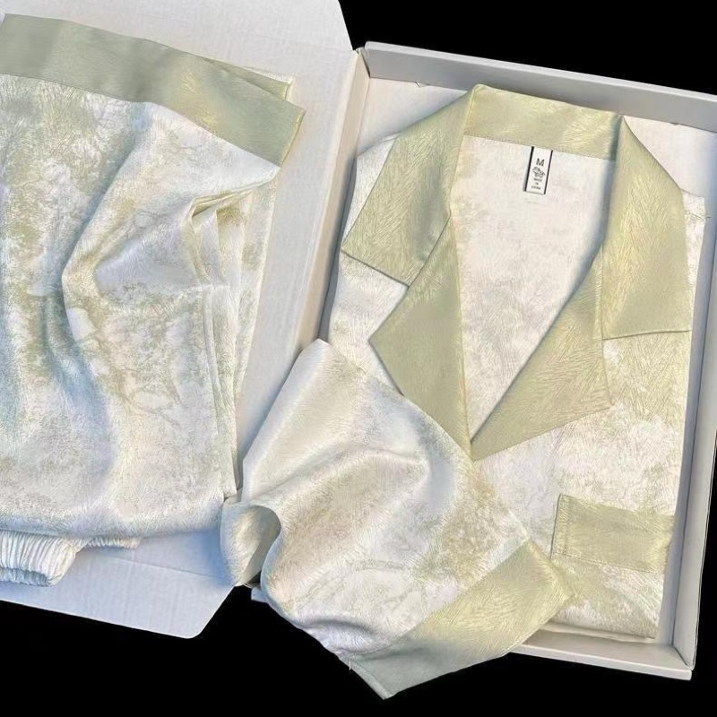 MMCB11 Baju Tidur Satin Import Lengan Panjang - PIYAMA PANJANG IMPORT