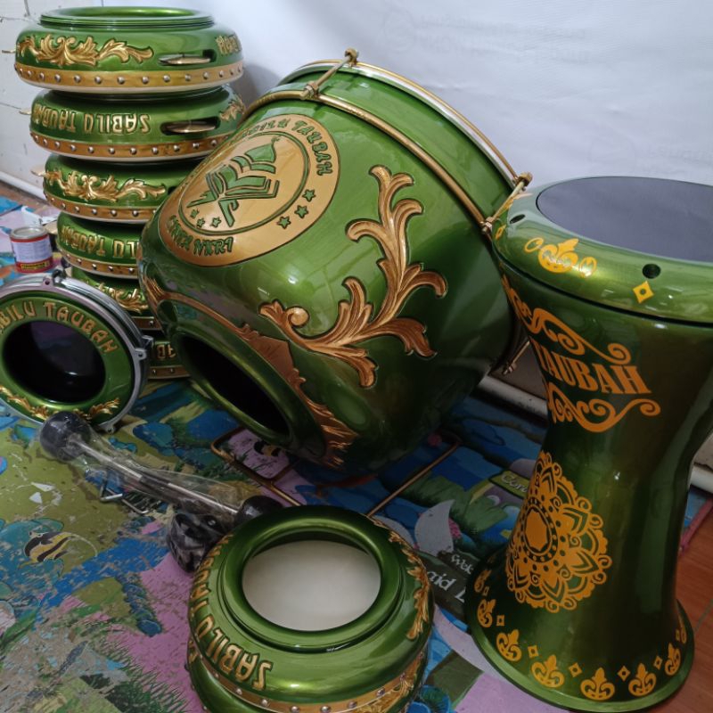 1 Set Alat hadroh db 9 inch Terbang 6