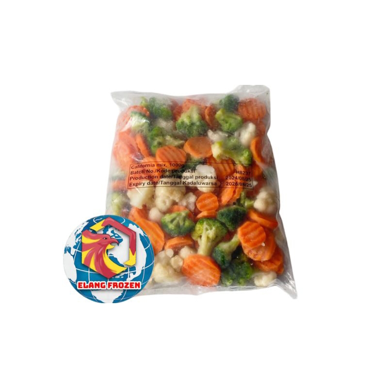 

Capcay Beku | Frozen Vegetables California Mixed IQF 1kg Premium Grade
