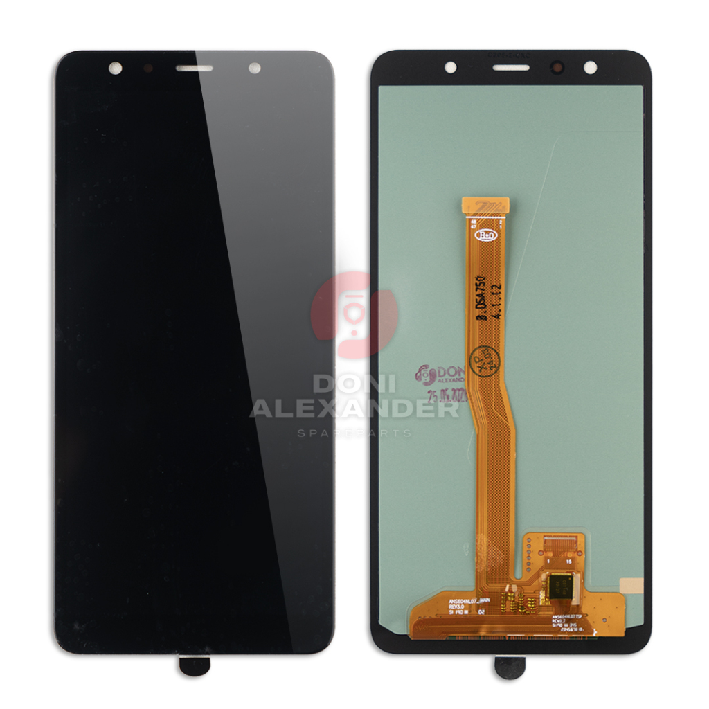 LCD TOUCHSCREEN SAMSUNG GALAXY A7 2018 A750 FULLSET COMPLETE ORIGINAL OLED