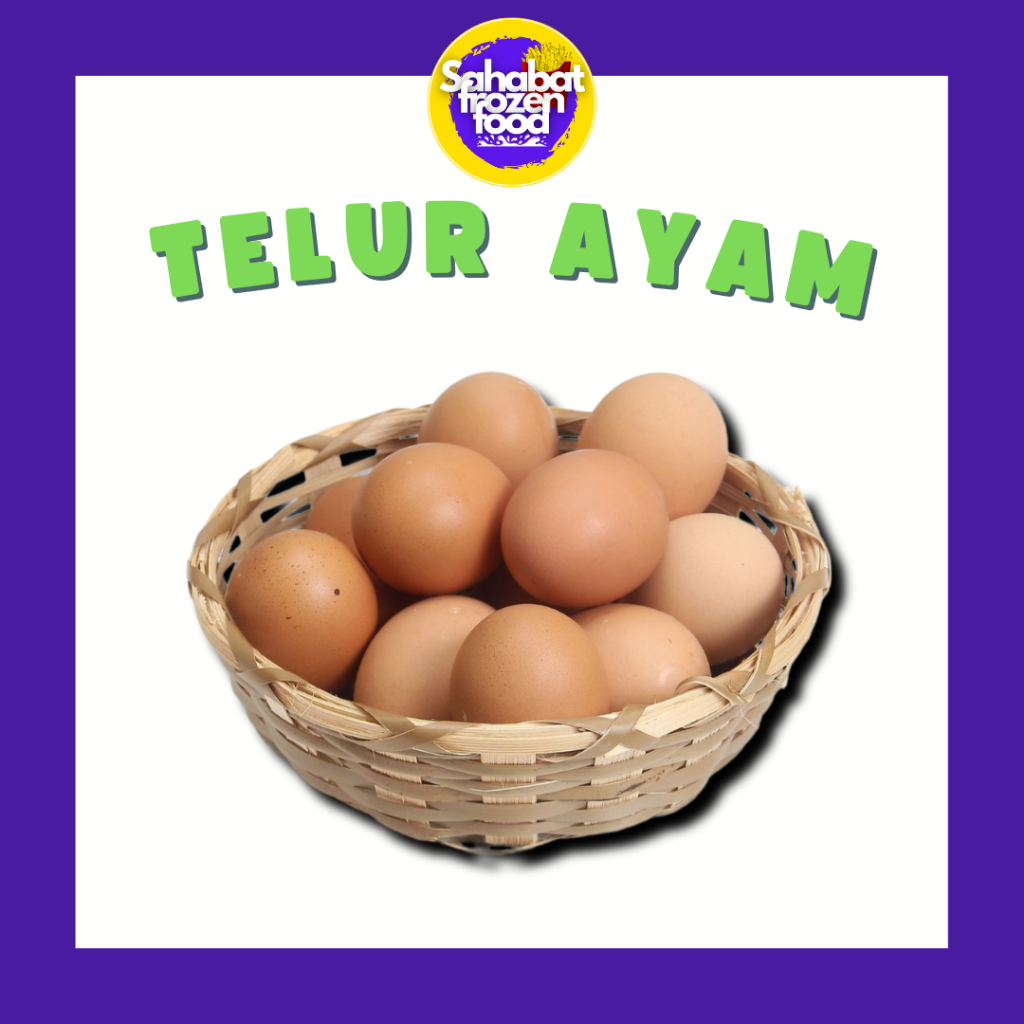 

Telur Ayam Negri 500gr/ Telor Ayam