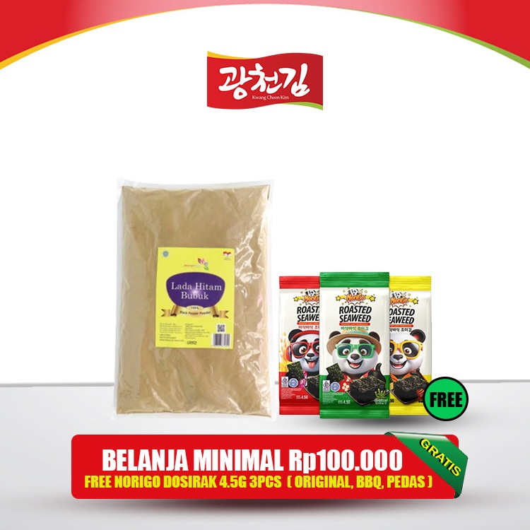 

KC. LADA HITAM BUBUK/BLACK PEPPER POWDER 250 GRAM