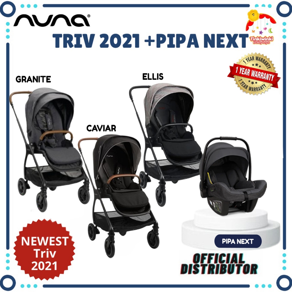 NUNA TRIV 2021 TRAVEL SYSTEM include NUNA PIPA NEXT