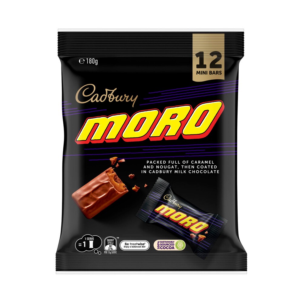 

Cadbury Moro Sharepack | 180g Australia