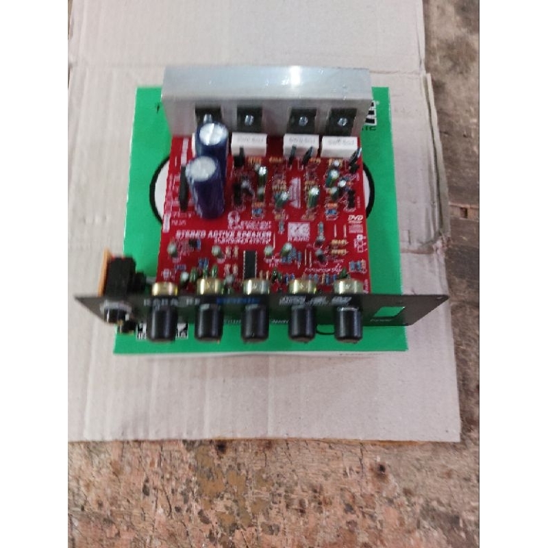 Kit Aktif Speaker Stereo Plus Mic Subwoofer Karaoke 286