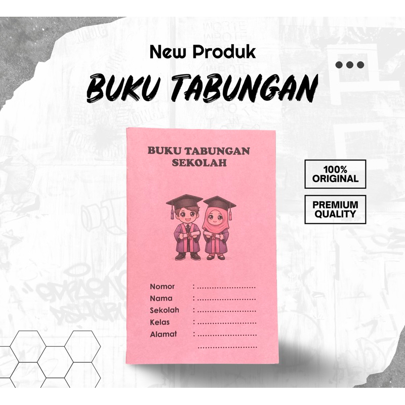 

(2pcs) BUKU TABUNGAN ANAK SEKOLAH M-2