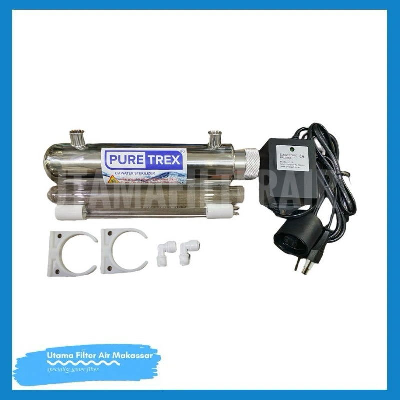 Puretrex UV RO Sterilizer 1 GPM 6 watt