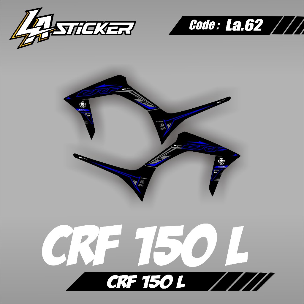 Striping CRF 150 L Sticker list CRF 150L Semifull Body Original Striping Original CRF LA-62