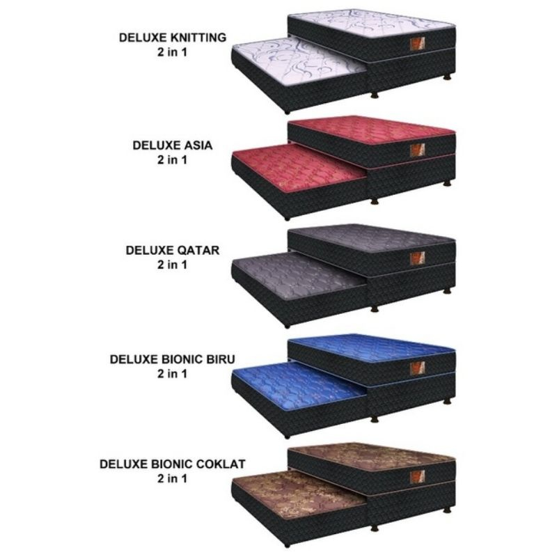 Springbed Central 2 in 1 Deluxe / Kasur Sorong Central 2 in 1 Deluxe - Central Springbed