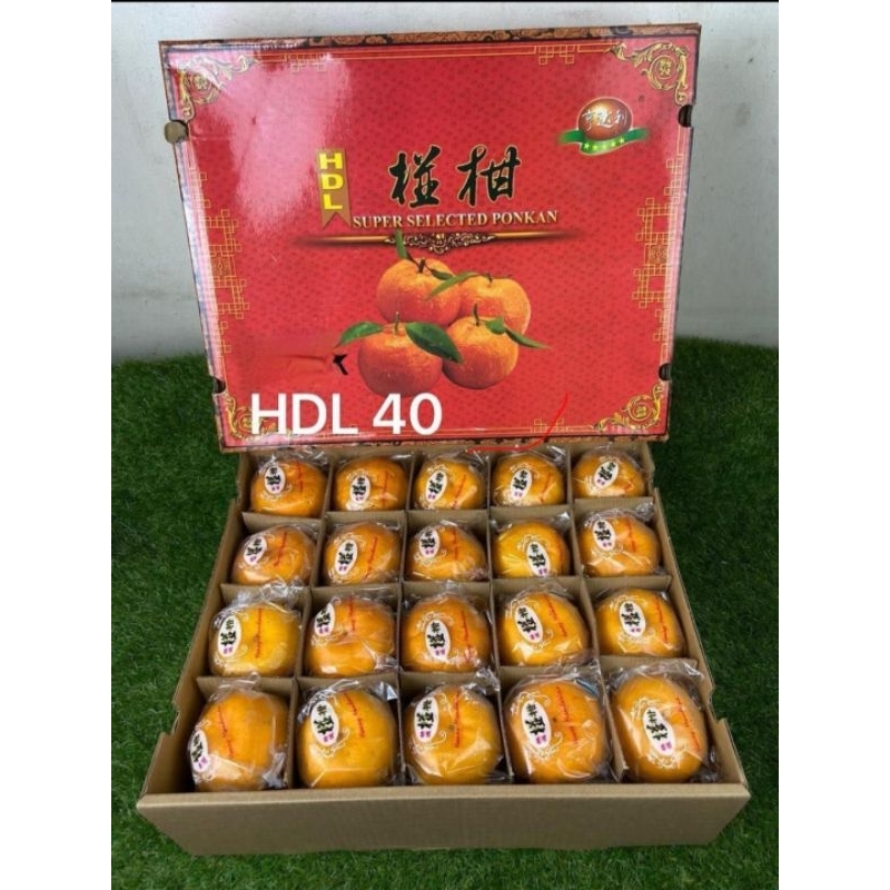 

Spesial GiF Box buah jeruk ponkam isi 40 buah