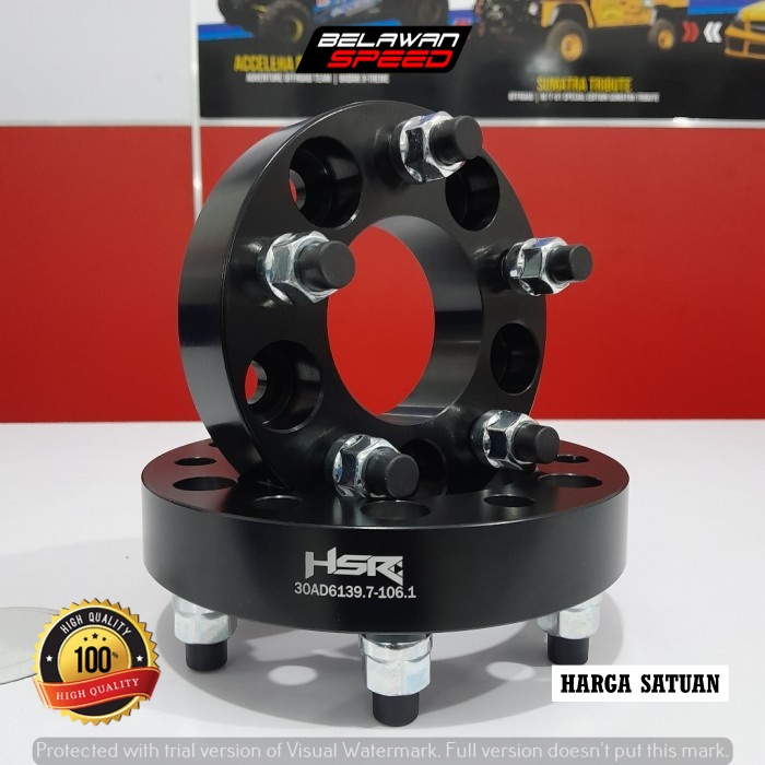 ADAPTOR VELG MOBIL PCD 5X139,7 CB 110,1 TEBAL 20mm HSR untuk Suzuki Escudo Jimny Sierra Katana Sidek