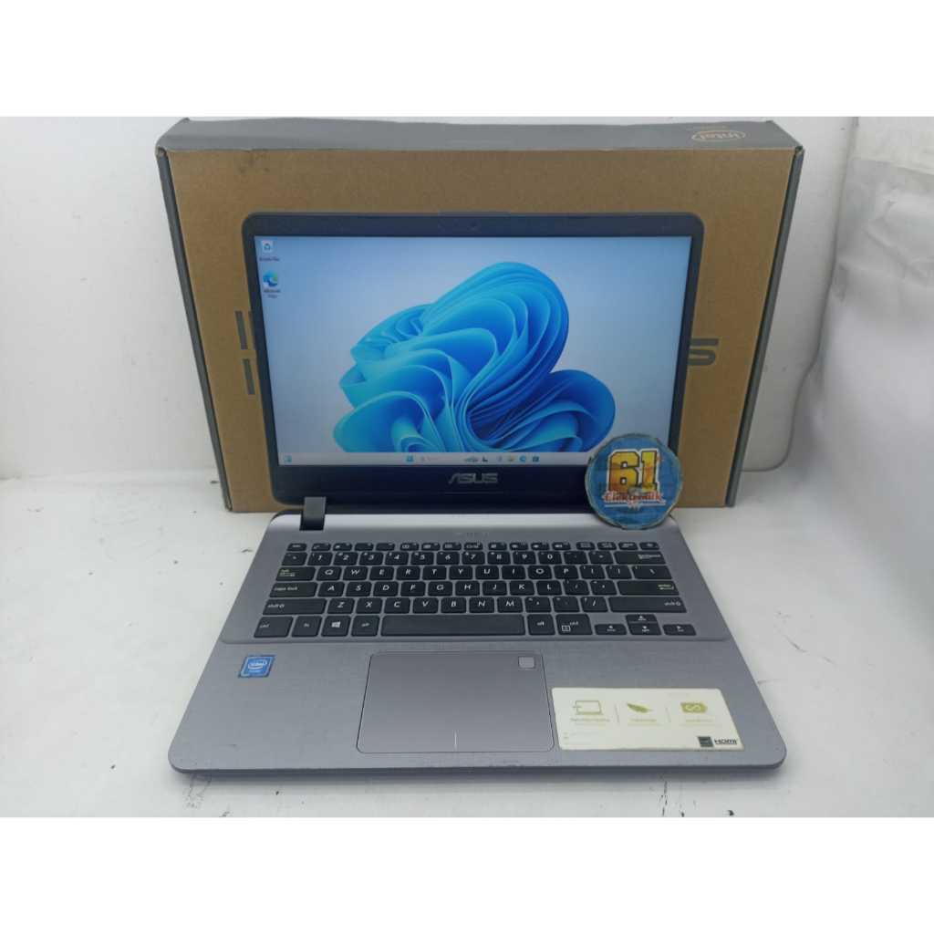 LAPTOP ASUS A407M/LAPTOP CELERON N4000/LAPTOP BEKAS MURAH