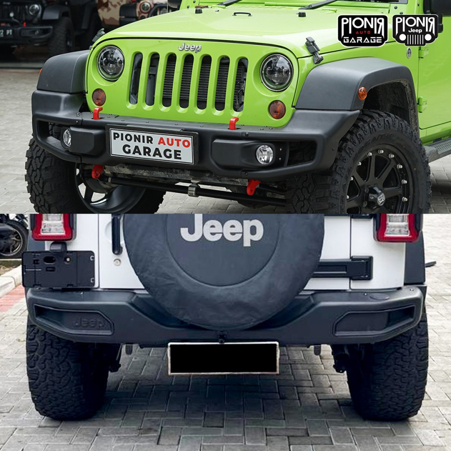 10TH Anniversary Bumper Euro Style Jeep Wrangler Rubicon JK / JL Aksesoris Jeep