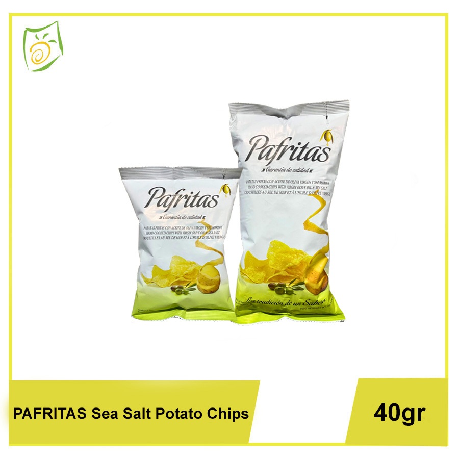 

Pafritas Sea Salt Potato Chips 40gr