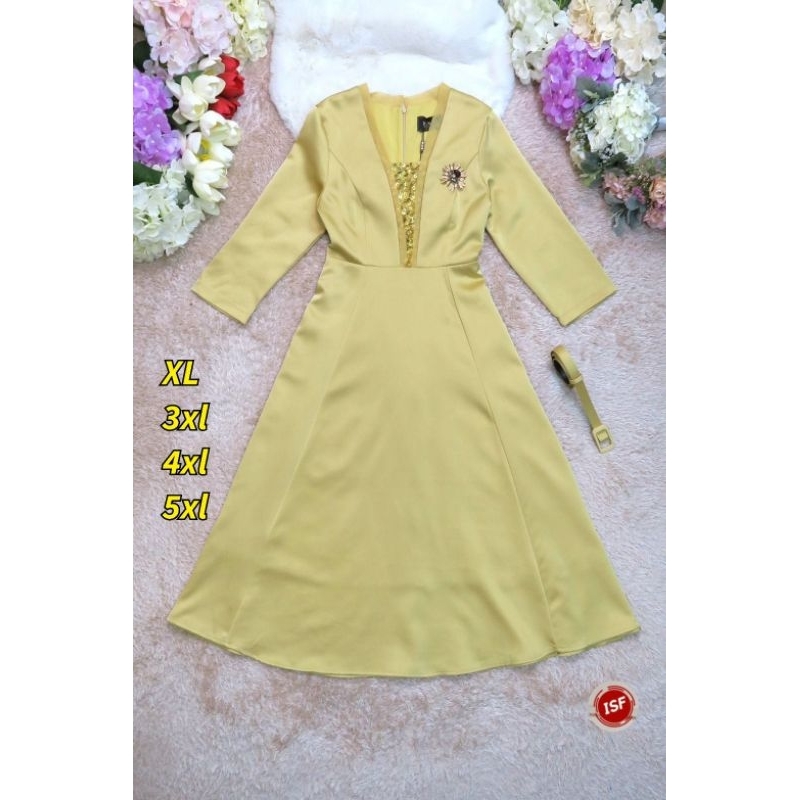 Dress DNY bahan Silk Premium