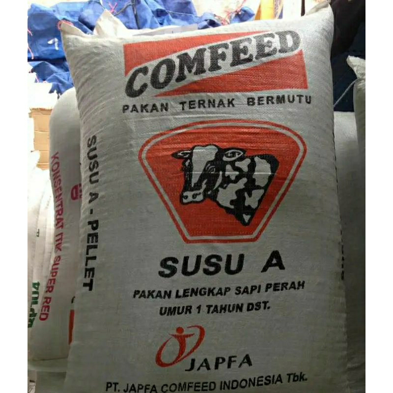 Comfeed Susu A Pellet Pur sapi kambing menyusui/perah indukan