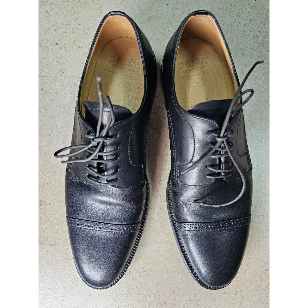 BALLY Scribe Man Leather Shoes Preloved size 9.5