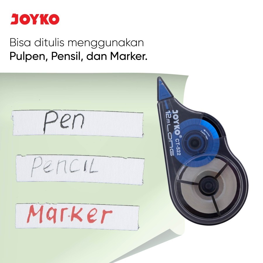 

Correction Tape / Pita Koreksi Joyko CT-522