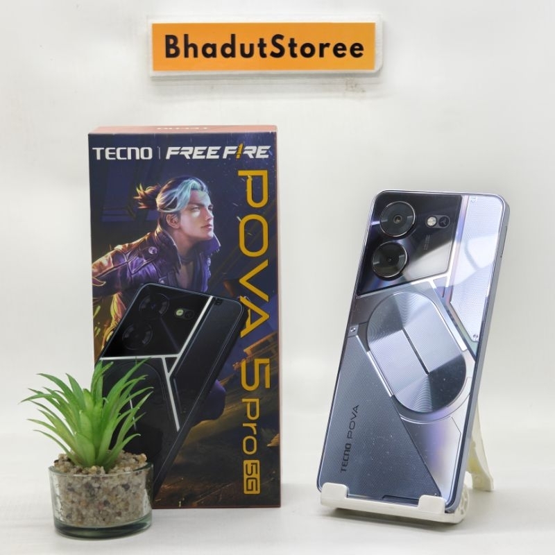 Tecno Pova 5 Pro 5G 8/256 GB Garansi Resmi Indonesia Second