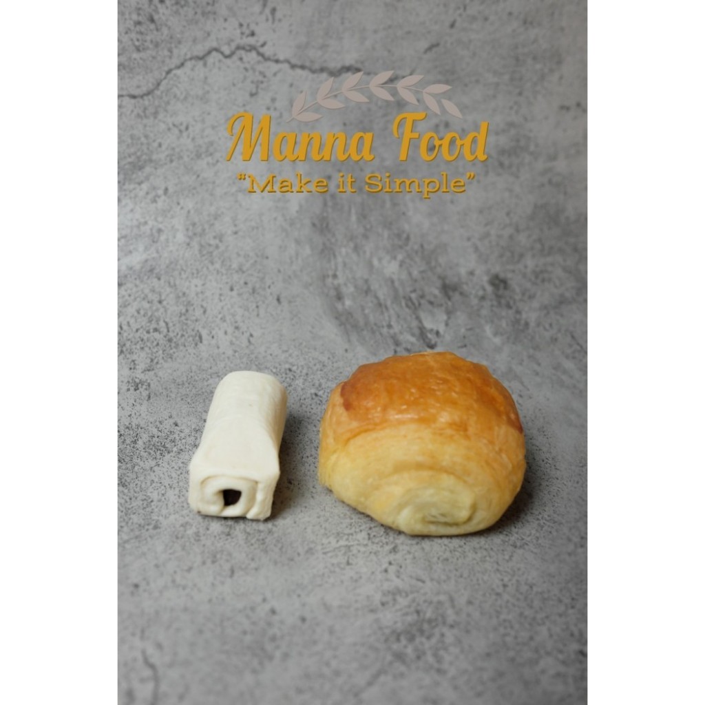 

Manna Food Mini Frozen Pain Au Chocolate / Cokelat Croissant Beku