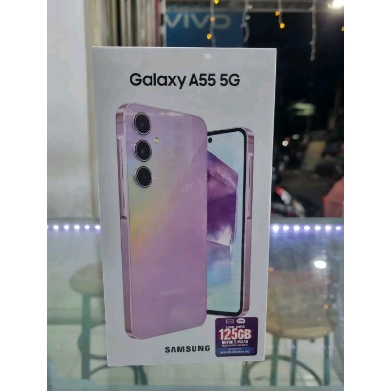 Handphone Samsung galaxy a55 5G second original resmi bergaransi